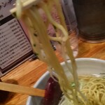 会津ラーメン 和 - 麺リフトボケてしまった