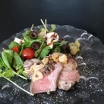 和牛ローストビーフ トリュフソース