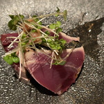 ろっかん - 須佐美の鰹焼き〆胃袋の発酵ソース