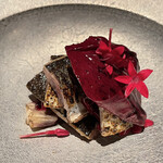 ろっかん - 秋刀魚と安曇野野菜