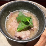 ろっかん - 穴熊白湯スープ