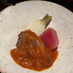 ろっかん - 鹿の煮込み