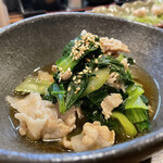Shouya - 小松菜と豚肉のさっぱり煮