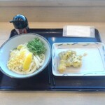 Mugi maru - おろし醤油うどんと舞茸の天ぷら