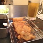 串味 - 野菜串揚げをいろいろと！