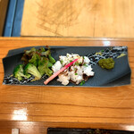 小魚料理 とみ助 - 食感の秀逸な蛸の塩焼きです。