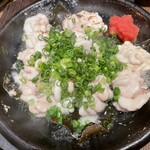 Izakaya Enjirou - タラの白子ポン酢焼きです。