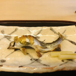 山玄茶 - 焼き物は子持ち鮎でした♪︎