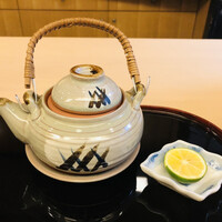 山玄茶 - 松茸の土瓶蒸し