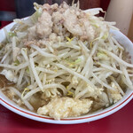 ラーメン二郎 - ラーメン小　ニンニク　ヤサイ　アブラ