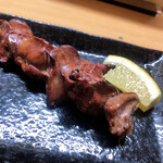 やきとり良太 - レバー半焼（200円）