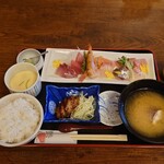 なおすけ - ●なおすけランチ（お刺身）1,300円