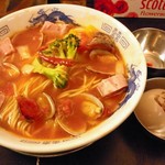 フスマにかけろ 中崎壱丁 中崎商店會1-6-18号ラーメン - やんちゃなトマト(2012/11)