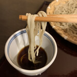 蕎麦彩彩　久留葉 - 麺アップ