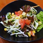 ランチ＆バー 花菜 - ミニサラダ