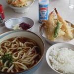 富士箱根ランドスコーレプラザホテル - 天ぷらうどん