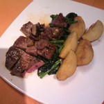 L'Atelier de Fujii - 和牛ロースガーリックステーキ醤油焼き2500円