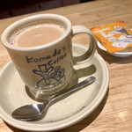 コメダ珈琲店 - カフェオーレ