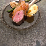 フランス料理 ル・クール - 仔羊背肉のロースト ジュダニョー