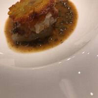 フランス料理 ル・クール - 鱈の白子のムニエル ケッパーのソース