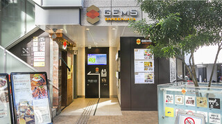 Fujiya Honten Gurirubaa - GEMSの看板が目印のビル入口