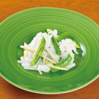 紋甲イカと野菜炒め