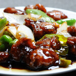 Black sweet and sour pork