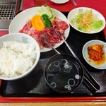 Chousen Hanten - 【2021.11.2(火)】ランチセット⑥(焼肉ランチ・並盛)880円