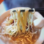 煮干中華 あさり - 太麵を選びました