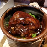 中華蕎麦 とみ田 - 角煮トロめし