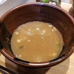 中華蕎麦 とみ田 - スープ割り