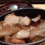 ビストロ ア ラ ドゥマンド - 秋野菜のココットの蒸し焼き、秋トリュフを添えて