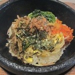 Ishiyaki Bibimpa Mindonya - セルフ形式で着丼は注文より４分後！平日は早い！