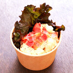 Design Festa Cafe & Bar - おそとdeぽてと(燻製ポテトサラダ)