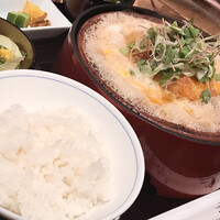 神田明神下 みやび 本店 - 三元豚のロースカツ煮は限定10食