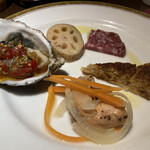 ガフーリオ - 前菜4種盛り