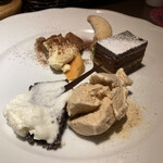 ガフーリオ - ドルチェのアップ！
      どれも美味しい。