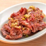 Tokiwatei green onion salt skirt steak