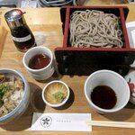 香るつけ蕎麦　蕎麦花 - 蕎麦花 王子町店 「蕎麦花定食」