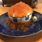 Kaisen Donya Sannomiya Seriichi - ワッショイ！バカ盛りイクラこぼれ丼(レギュラー)（2,680円）