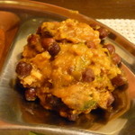 皮付きひよこ豆のカレー