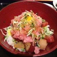 板前心 菊うら - 今週の丼セット「ネギトロ海鮮丼とカレーうどん」」1100円