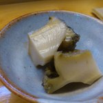 鮨 来多老 - 煮鮑。美味しい～(^o^)