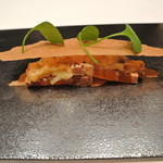 カンテサンス - フォアグラと柿