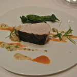 カンテサンス - 鳴門の鰆　生落花生のソース