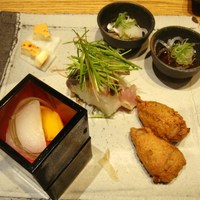 魚匠 銀平 心斎橋店 - 付きだし