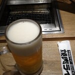 Yakiniku Raiku - ハッピーアワーでビール