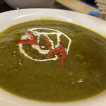 インド キッチン - チキンほうれん草カレー