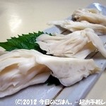 蔵元居酒屋 清龍 - 白舞茸のお刺身