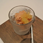 カンテサンス - 焼き林檎のソルベ